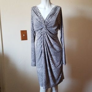 Normakamali Leopard Print Dress